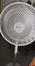 格力（GREE）【全新升級(jí)】七葉輕音立式電風(fēng)扇家用柔風(fēng)落地扇臺(tái)式桌面風(fēng)扇大風(fēng)量節(jié)能宿舍電扇 FS-3015h7 曬單實(shí)拍圖