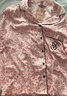 維多利亞的秘密（Victoria's Secret）田曦薇同款 宅度假水光綢家居服絲滑涼感長(cháng)袖睡衣套裝七夕禮物 曬單實(shí)拍圖