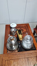 金灶（KAMJOVE）全自動(dòng)上水電熱水壺 燒水壺 恒溫電茶爐燒水煮茶一體機0.8L噴淋式茶具煮茶器 GA-909 曬單實(shí)拍圖