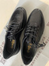 金利來(lái)（Goldlion）男鞋商務(wù)休閑鞋時(shí)尚簡(jiǎn)約柔軟舒適休閑皮鞋G521310530AAA-黑色 曬單實(shí)拍圖