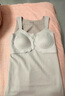 芬也（FENYE）哺乳吊帶背心產(chǎn)后浦乳喂奶帶胸墊免穿文胸前開(kāi)扣秋冬加絨孕期專(zhuān)用 卡其【前開(kāi)扣+上開(kāi)扣】 XL適合【120斤-150斤】 曬單實(shí)拍圖