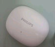 飛利浦（PHILIPS）藍(lán)牙耳機(jī)耳夾式骨傳導(dǎo)概念無線輕量款開放式重低音運(yùn)動(dòng)跑步降噪掛耳適用于蘋果華為小米TAQ2020-白 曬單實(shí)拍圖