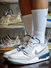 耐克（NIKE）Jordan官方耐克喬丹AJ312男子運(yùn)動(dòng)鞋秋季緩震低幫CD7069 124白/深藏青/淺灰/冷灰 41 曬單實(shí)拍圖