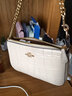 蔻馳（COACH）【官方授權店】coach女包Nolita腋下包斜挎麻將包送女友節日禮物 CN382IMIVO 曬單實(shí)拍圖