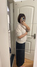 三彩大碼女裝2025冬季新款針織半身裙長(cháng)裙A字胖MM 曬單實(shí)拍圖