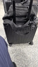 ATHT行李箱男小型旅行箱飛機商務(wù)登機箱18英寸密碼拉桿箱女皮箱子黑色 曬單實(shí)拍圖
