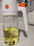 樂扣樂扣噴油壺噴倒一體霧化不掛油廚房家用食品級(jí)油壺高硼硅玻璃油罐瓶 曬單實(shí)拍圖