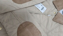 森馬（Semir）棉服女冬季中長(cháng)款輕薄寬松拼接燈芯絨翻領(lǐng)插肩袖棉衣101724112007 曬單實(shí)拍圖