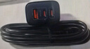 綠巨能（llano）100w氮化鎵充電器筆記本電腦手機(jī)type-c線套裝PD快充頭適用MacBook小米華為榮耀聯(lián)想Apple手機(jī)多口 曬單實(shí)拍圖