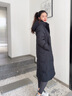 波司登25年冬季羽絨服90絨女士修身超長(cháng)款休閑加厚連帽立領(lǐng)外套 曬單實(shí)拍圖