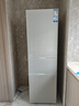 海爾（Haier）冰箱云柔米膚感218升三開(kāi)門(mén)中門(mén)軟冷凍家用小型小容量迷你節能省電租房宿舍小冰箱BCD-218LHC300GL 曬單實(shí)拍圖