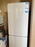 海爾（Haier）冰箱小型雙開(kāi)門(mén)二門(mén)小冰箱家用風(fēng)冷無(wú)霜一新等級能效超薄省電節能兩門(mén)冰箱以舊換新補貼 【熱銷(xiāo)爆款】170升風(fēng)冷無(wú)霜省電冰箱 米白色 曬單實(shí)拍圖