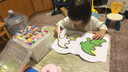 BANGSON畫(huà)畫(huà)本0-3歲玩涂色書(shū)繪本涂鴉兒童玩具生日禮物早教寶寶安靜書(shū) 曬單實(shí)拍圖