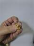 中國(guó)黃金（CHINA GOLD）黃金耳釘女士足金蝴蝶結(jié)耳釘純金生日禮物送女友老婆 足金蝴蝶結(jié)耳釘約0.8g【甄選禮盒】 曬單實(shí)拍圖