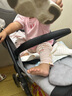 好孩子（gb）小情書(shū)D619-B 嬰兒車(chē)0-3歲可坐可躺輕便折疊嬰兒推車(chē) 薄霧灰 曬單實(shí)拍圖