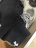 安德瑪（Under Armour）襪子【3雙】籃羽毛球運動襪男女跑步中筒防臭加厚毛巾短棉襪 曬單實拍圖