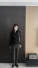 貓人【提臀顯瘦】女士打底褲女加厚保暖高腰連褲襪配裙子外穿秋冬灰色 曬單實(shí)拍圖