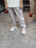 阿迪達斯 （adidas）女裝運動(dòng)套裝25夏新款舒適透氣簡(jiǎn)約短袖T恤寬松運動(dòng)長(cháng)褲 兩件套 JM8803+JD6522 S 曬單實(shí)拍圖