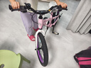 優(yōu)貝（RoyalBaby）兒童自行車5-9歲男女學(xué)生通勤鎂合金單車月亮系列 宇航員18寸粉色 曬單實(shí)拍圖