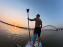 藍科SUP充氣槳板站立式漂流槳板競速沖浪板劃水板漿板船劃槳浮板水上 【季末清倉處理】002-七彩青-贈6件套 曬單實拍圖