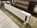 松下（Panasonic）踢腳線(xiàn)取暖器家用輕音石墨烯電暖器移動(dòng)地暖居浴兩用對流大面積電暖氣節能制熱臥室辦公室暖氣片 DS-A215ACW 曬單實(shí)拍圖