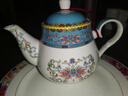 金嵐玉骨瓷花茶壺泡瓷茶壺小壺沏茶壺涼水壺單壺小號(hào)家用水具 琺瑯彩-玉蘭壺1個(gè) 800ml 曬單實(shí)拍圖