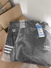 adidas休閑簡(jiǎn)約三條紋梭織立領(lǐng)夾克外套男裝秋季阿迪達斯三葉草   黑色 (偏小，推薦買(mǎi)大1碼)   XL 曬單實(shí)拍圖