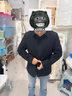 皮爾卡丹桑蠶絲棉衣男輕薄冬季新款商務(wù)翻領(lǐng)行政棉服外套中年爸爸男士棉襖 翻領(lǐng)藏青 XL (180) 【適合135-150斤】 曬單實(shí)拍圖