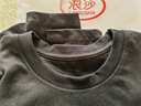 浪莎25年新品【任嘉倫明星同款安心品質(zhì)】白T裇男重磅純棉長(cháng)袖女上衣 曬單實(shí)拍圖