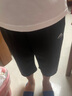 ASK JUNIOR男童褲子2025夏輕薄速干七分褲休閑運動中大兒童褲子 黑色 130 曬單實拍圖