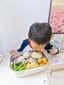 雙槍（Suncha）鈦健康不銹鋼飯盒學(xué)生上班族可微波爐餐盒比316好1.5L配保溫袋 曬單實(shí)拍圖