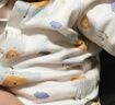 舒貝怡嬰兒衣服純棉寶寶對(duì)開(kāi)內(nèi)衣套裝男女春秋兒童睡衣秋衣秋褲藍(lán) 90CM 曬單實(shí)拍圖