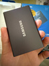 三星（SAMSUNG） 2TB Type-c USB 3.2 移動(dòng)固態(tài)硬盤(pán)（PSSD） T7 灰色 NVMe傳輸速度1050MB/s 手機直連筆記本外接 曬單實(shí)拍圖