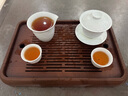 景德鎮(zhèn)陶瓷茶具套裝影青雕刻蓋碗茶杯茶具整套過節(jié)送禮長輩高檔禮品禮盒 【高溫影青】玉影山水茶具 6頭 曬單實(shí)拍圖