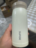 蘇泊爾（SUPOR）保溫杯迷你316L不銹鋼水杯男女士便攜口袋杯兒童學(xué)生小杯子 珍珠白 200ml 曬單實(shí)拍圖