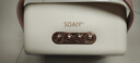 索愛（soaiy）GC520Pro 懸浮歌詞藍(lán)牙K歌音箱無線話筒麥克風(fēng)一體式兒童戶外家庭用ktv男女唱歌生日禮物 白 曬單實(shí)拍圖
