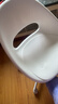 宜家（IKEA）LOBERGET洛貝里特馬爾夏轉椅家用靠背椅辦公椅書(shū)桌椅 白色轉椅 曬單實(shí)拍圖
