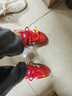 阿迪達斯（adidas）三葉草男女鞋GAZELLE INDOOR低幫休閑鞋IF1808紅白36 曬單實(shí)拍圖