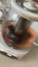 美的（Midea）花漾0膠水全玻璃全自動(dòng)養(yǎng)生壺 多功能煮茶壺 母嬰燒水壺恒溫電熱水壺煮茶器花茶壺1.2L YS12B102 曬單實(shí)拍圖