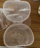 貝親乳頭保護 乳盾 蝶翼型 超薄貼合 兩只裝 M碼 QA67 附透明收納盒 曬單實(shí)拍圖