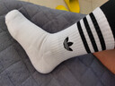 阿迪達斯（adidas）三葉草男襪女襪 2025新款運動(dòng)休閑襪子透氣跑步訓練籃球足球襪 JP1275 S 曬單實(shí)拍圖