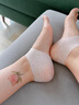 LUCYLEE日本品牌硅膠襪腳后跟保護套足跟腳膜防腳裂保濕襪腳干裂足膜足套 【 店長(cháng)推薦】加厚保濕【透氣款兩雙】 曬單實(shí)拍圖