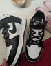 田dunk新款莆田黑白熊貓板鞋高幫a.j男女童鞋透氣魔術(shù)貼 棕綠 37 曬單實(shí)拍圖