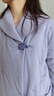 朵朵·可可親膚柔軟 淺紫夾棉保暖家居服套裝 淺紫 S (155) 曬單實(shí)拍圖