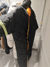 山川時(shí)辰電動(dòng)車(chē)擋風(fēng)衣?lián)躏L(fēng)被冬季加絨加厚摩托車(chē)騎行被連體男女防雨防寒服 黑色升級款 -170斤以下適用 曬單實(shí)拍圖