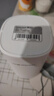 茶花 抗菌漱口杯 簌刷牙杯子 牙刷杯牙缸 洗漱杯水杯  1只裝 白色 曬單實(shí)拍圖