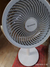 艾美特（AIRMATE）【小暴風(fēng)】空氣循環(huán)扇大風(fēng)量搖頭電風(fēng)扇家用臺(tái)式落地扇升級(jí)加高換氣輕音柔風(fēng)小風(fēng)扇 FA18-X115 曬單實(shí)拍圖