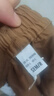 森馬（Semir）休閑褲男工裝褲寬松直筒褲子秋季戶(hù)外長(cháng)褲純棉松緊腰101524127112 曬單實(shí)拍圖