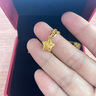 周大福 爆閃方糖許愿星星黃金吊墜(工費180)約1.4g EOF1392禮物 曬單實拍圖
