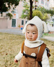 G.DUCKKIDS小黃鴨寶寶褲子春秋裝嬰兒背帶褲男女童休閑褲小童可愛(ài)外穿長(cháng)褲 米色 73 尺碼建議3-6個(gè)月12-16斤 曬單實(shí)拍圖